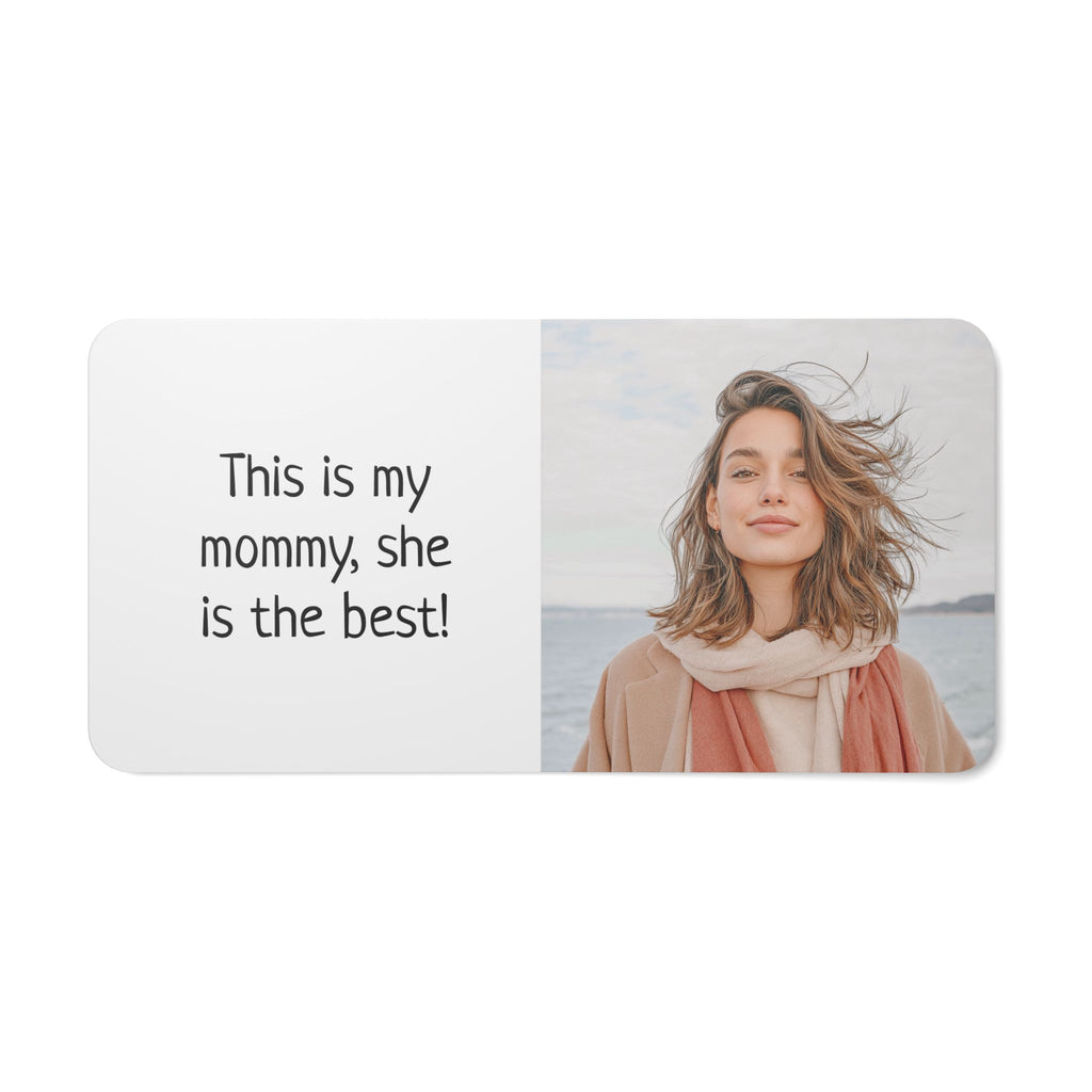 Personalized family board book being read at bedtime