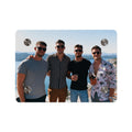 Personalized wall art with friends trip photo
