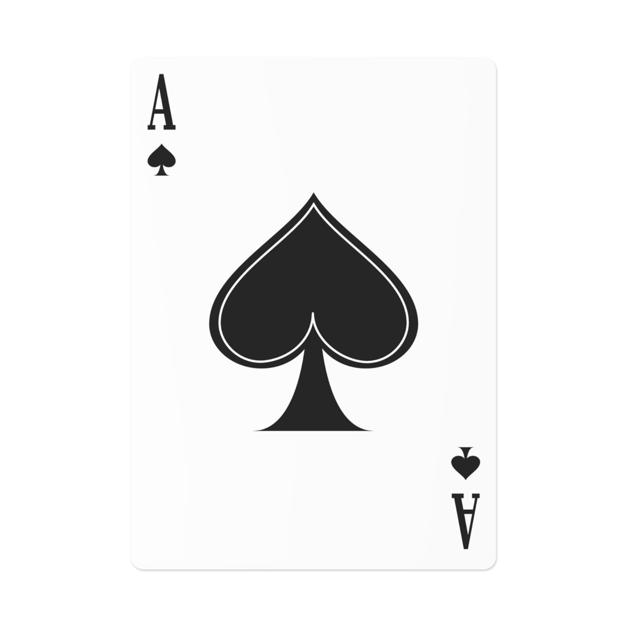 Personalized playing cards deck shown in packaging box