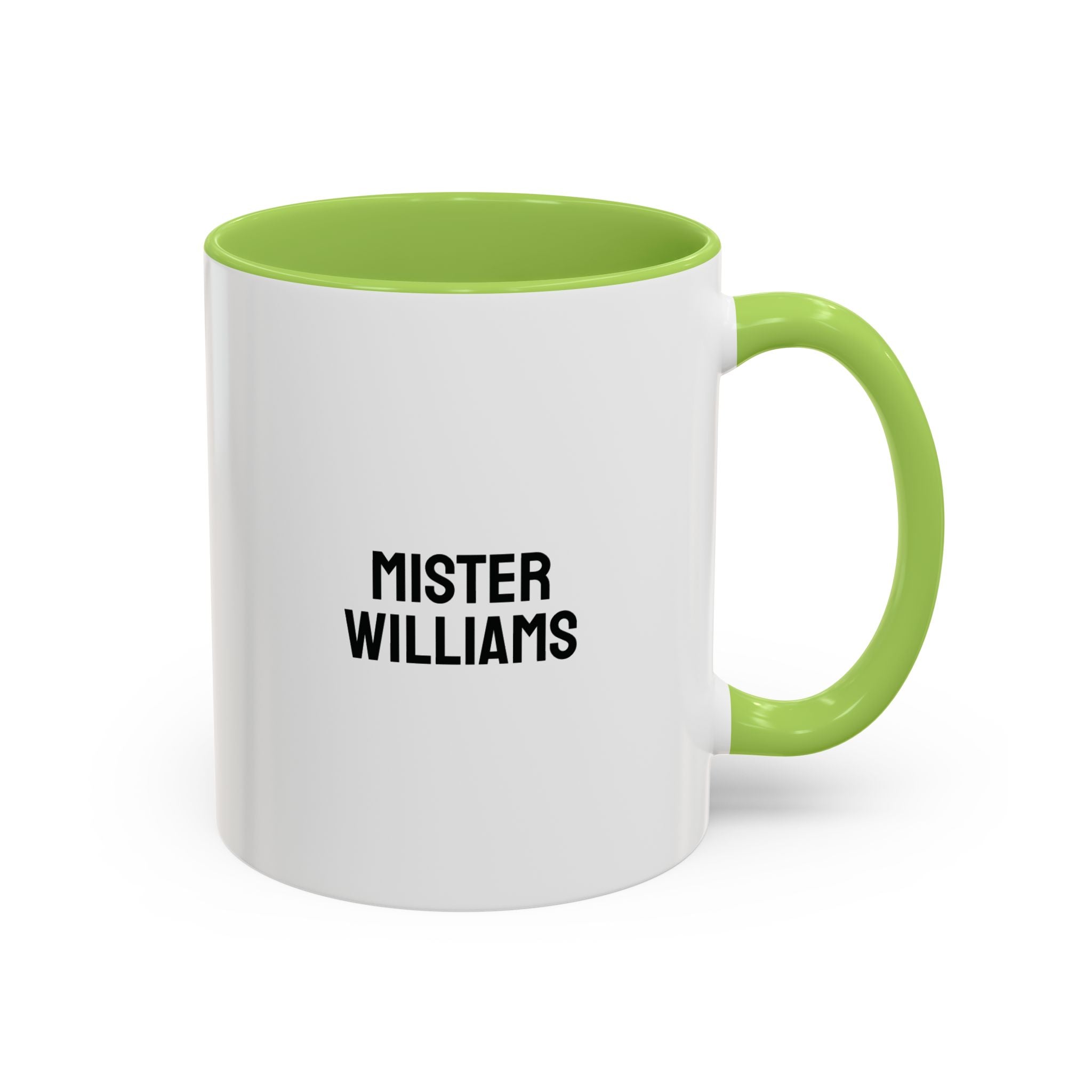 15oz personalized teacher coffee mug with pink handle