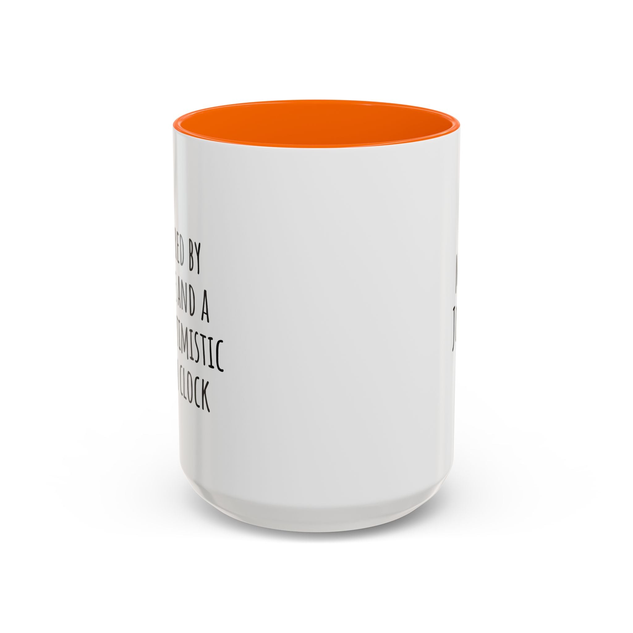 15oz personalized teacher coffee mug with yellow handle