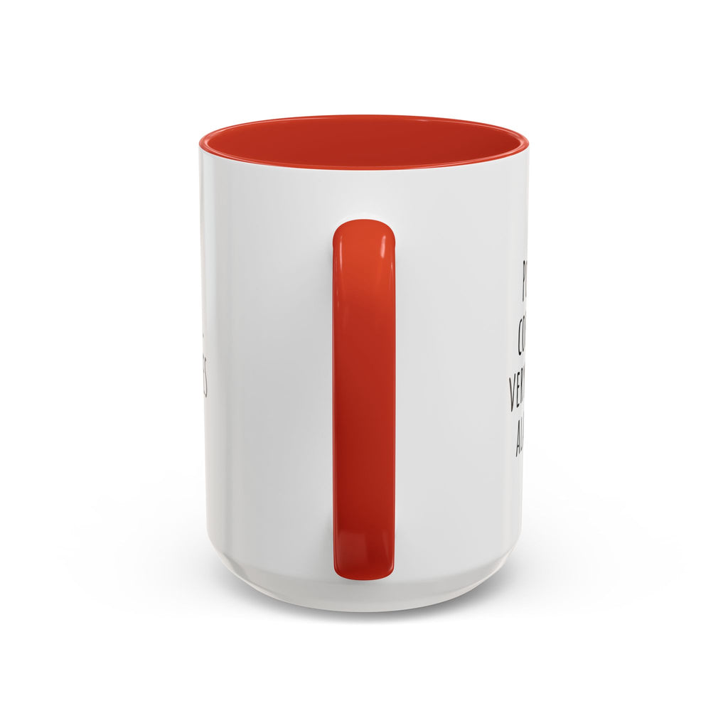 Personalized teacher mug displayed on a shelf