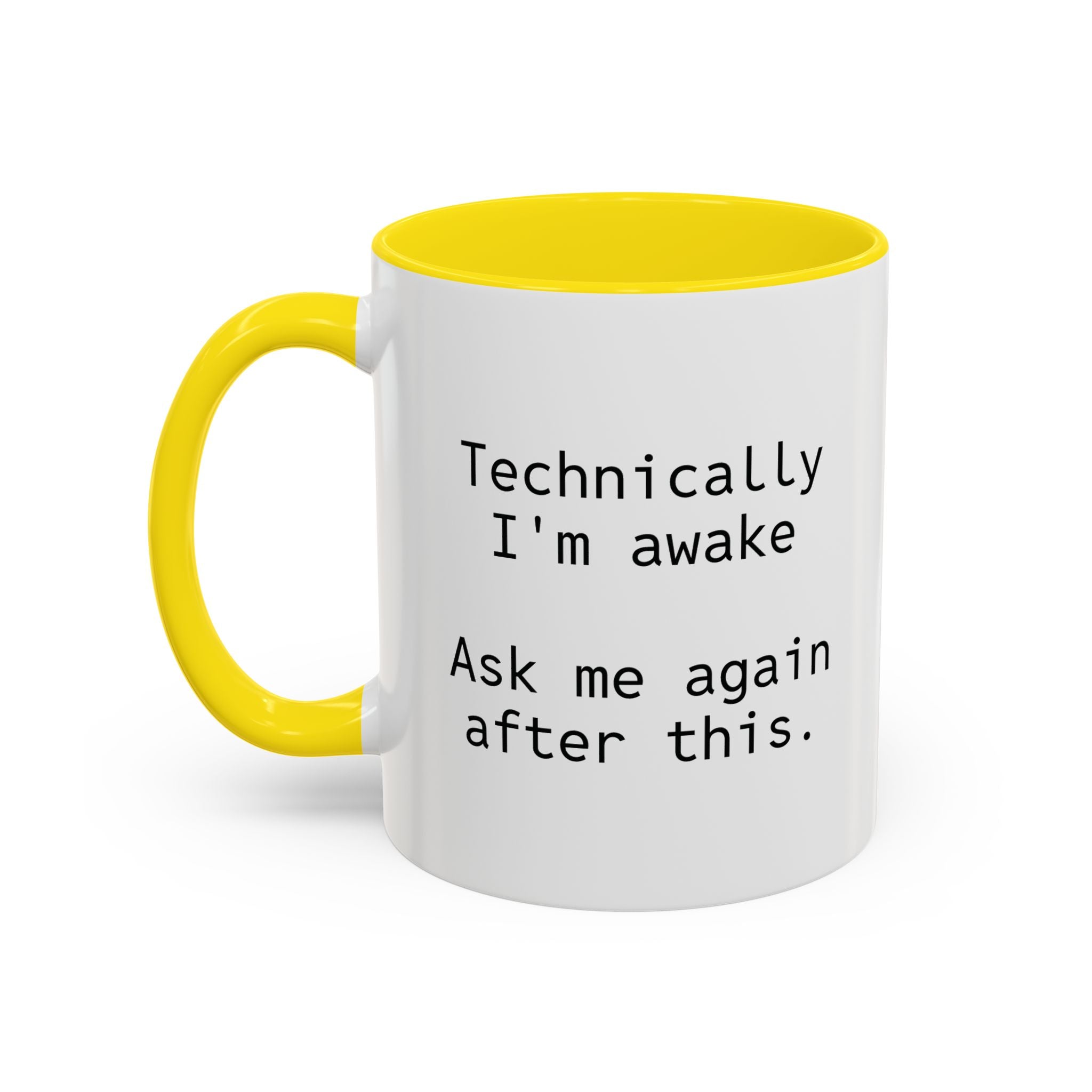 Personalized mug shown in gift box packaging