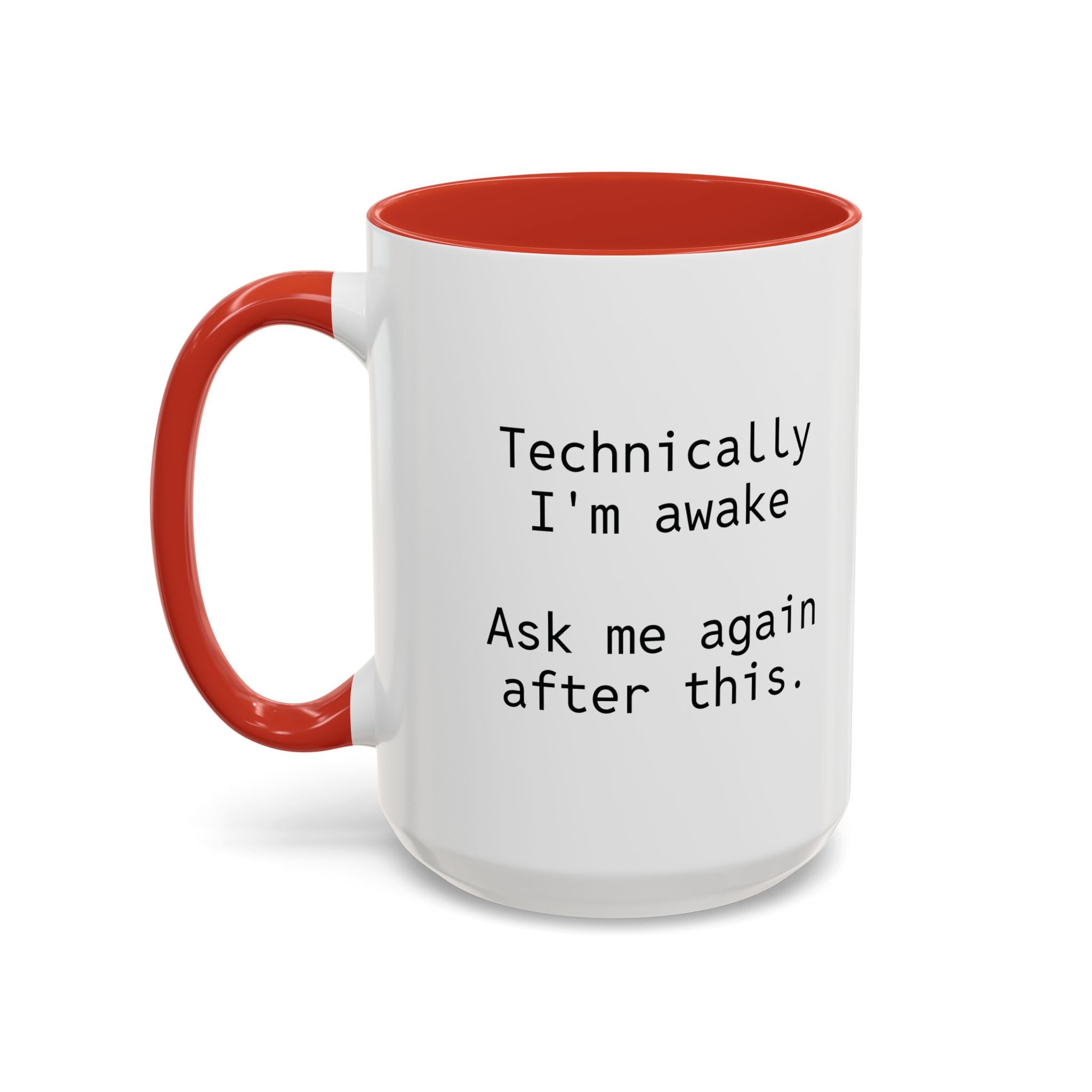 Close-up of personalized mug handle detail