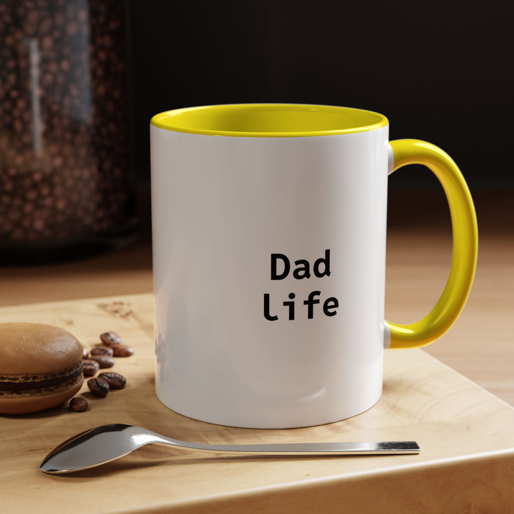 Personalized mug displayed on a shelf